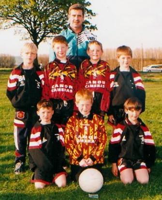 Peter joined Woodbank in 1994 at the Under 7s age group and started his footballing career as a defender.