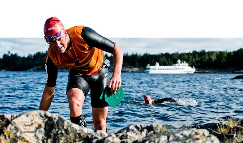 Safety equipment Without a doubt, the most important piece of safety equipment you can have at a Swimrun is your team partner.