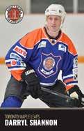 playoff games, registering 17 points DARRYL SHANNON POSITION: DEFENCE Drafted by the Toronto Maple