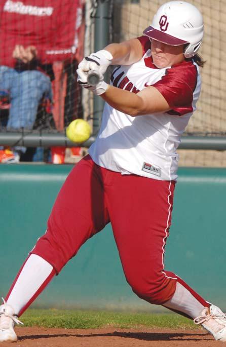 Big sweep Jeff Johncox The Norman Transcript April 19, 2007 No one had to tell Savannah Long she was struggling at the plate.