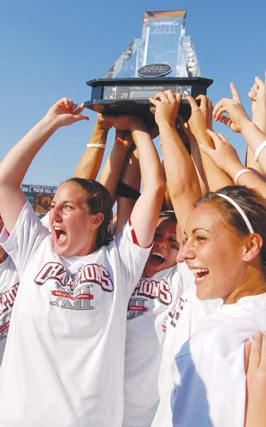 Champs By Jeff Johncox The Norman Transcript May 13, 2007 Oklahoma hadn t won any kind of conference title, regular season or tournament, since 2001, when the Sooners grabbed both.