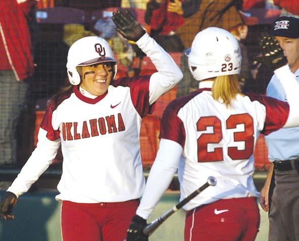 Sooners come out swinging By Jeff Johncox The Norman Transcript April 5, 2007 After Sunday s loss to Texas A&M, Oklahoma coach Patty Gasso was wondering where her team s fire went.