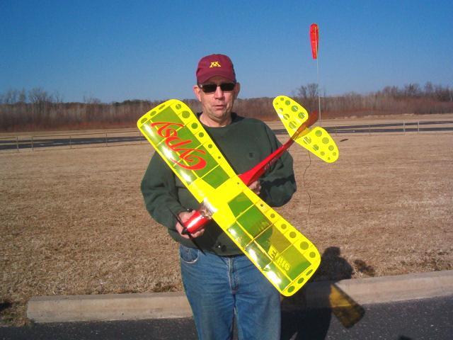 He put the maiden flight on the Gypsy on November 4 th and was happy with its flight characteristics.
