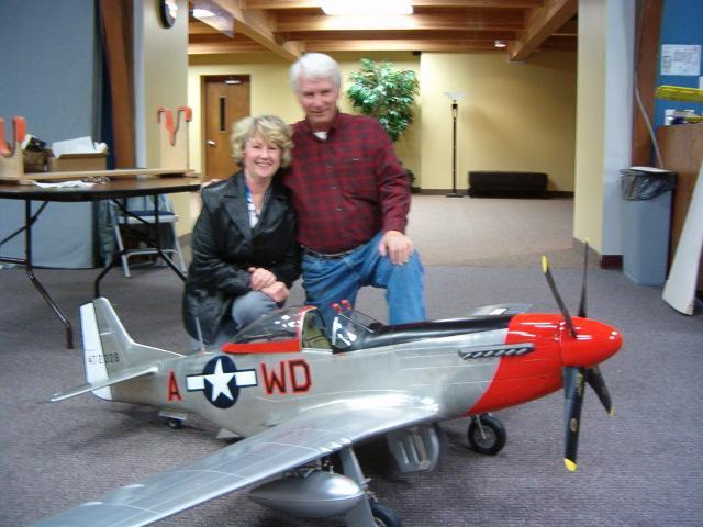 December, 2006 Minneapolis, Minnesota U.S.A. Page 8 featuring his giant scale P-51 Mustang that is Top Gun quality.