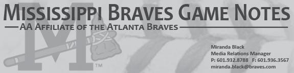 Prior to the 2013 season, the best record by a M-Braves club was 73-66 during the 2008 season when the Double-A Braves won the Southern League Championship.