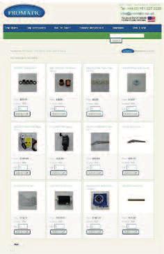 The shop is easy to navigate, listing both electrical parts and main trap parts and the payment system is completely secure through PayPal. Simply go to www.promaticshop.co.uk. Happy shopping.