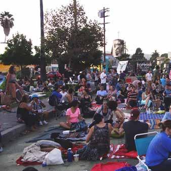 screenings, local grub and music? Not much.