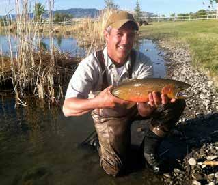 Jefferson River: The stretch of the Jefferson River that flows through the ranch is a phenomenal fishery that produces well in the fall, spring and early summer however will slow from approximately