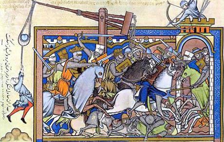 Psychological Weaponry Ancient armies had used sophisticated psychological weapons, and psychological warfare continued throughout the Middle Ages in Europe.