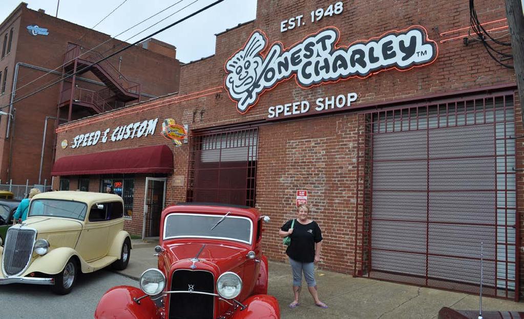 It is called the Chattanooga Cruise-In, it started out as an open house at Coker Tire and Honest Charley Speed Shop now it s a cool laid back car show right in the heart of downtown Chattanooga,