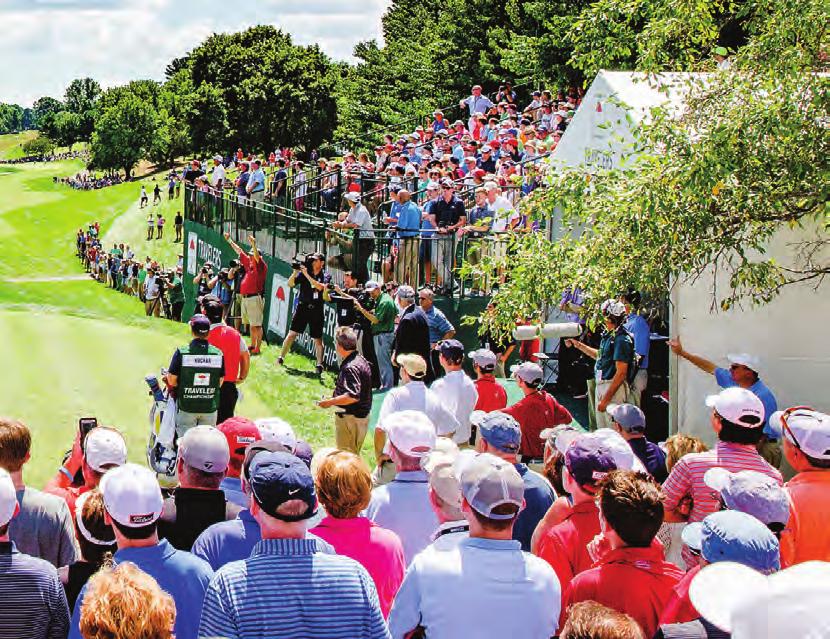 Jon Rahm BEYOND GOLF The Travelers Championship is Connecticut s largest annual professional sporting event and one