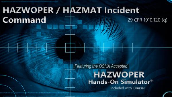 Course Features - Includes 14 full length videos - HAZWOPER Hands-on Simulator - (OSHA Accepted) - Over 35 interactive flash animations - Approximately 55 modules - Award winning content - CEU's -