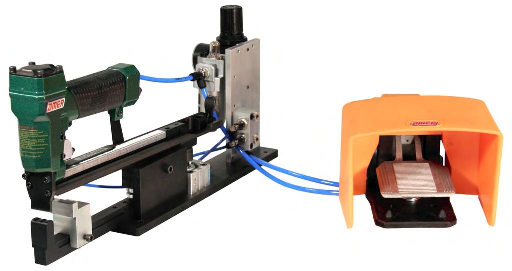 INTRODUCTION: SJK.16 ROP The bench-mounted stapler ROP is the optimal solution for fixing blisters, paper or plastic bags, boxes, displaying cards, etc. Features: cod.