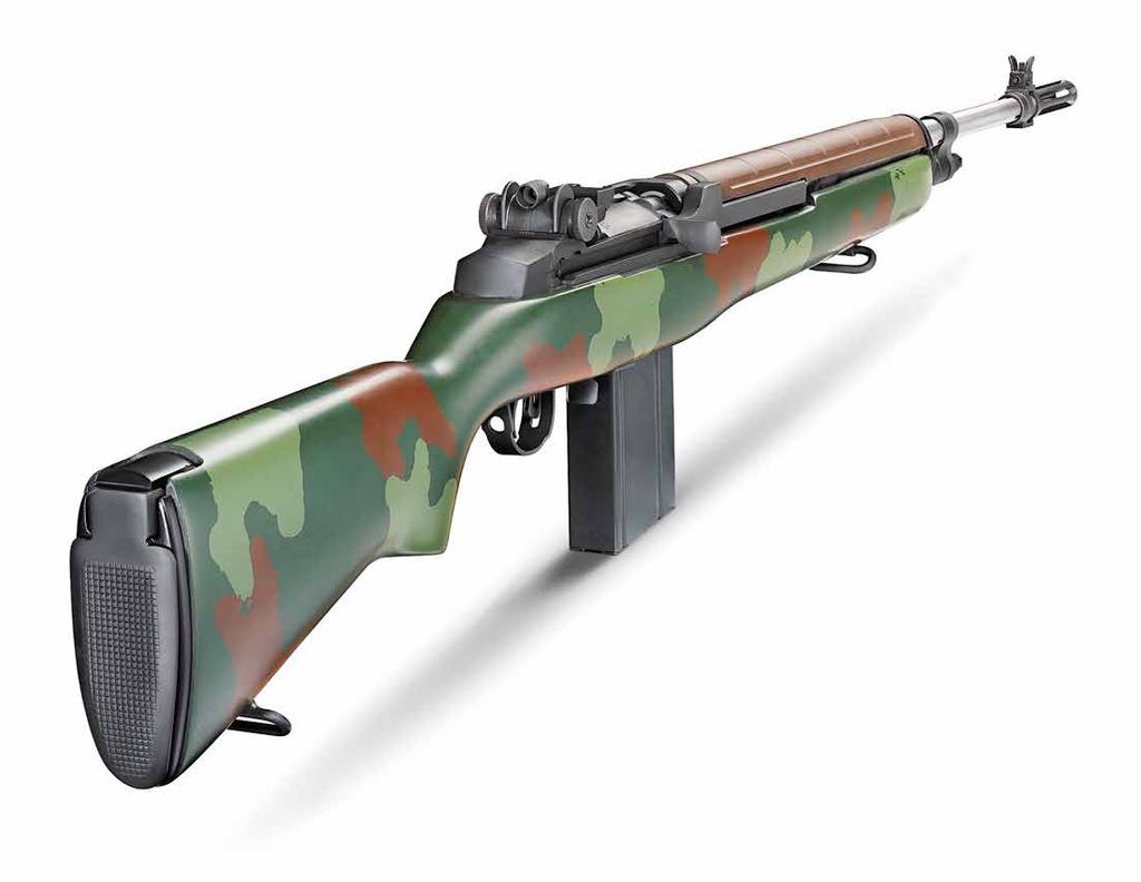 SUPER MATCH M1A The rear-lugged action of the Super Match is masterfully glass bedded into an oversized stock.
