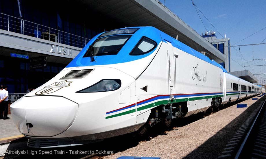 The Changing Face of the Silk Route Having recently returned from the Byroads trip in Uzbekistan in October I was amazed at the development of high speed train travel between the cities of Tashkent,