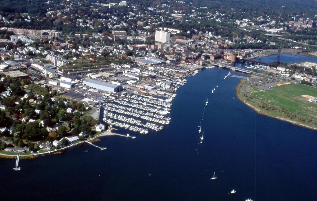Center of Recreational Boating Norwalk Harbor is a major center of
