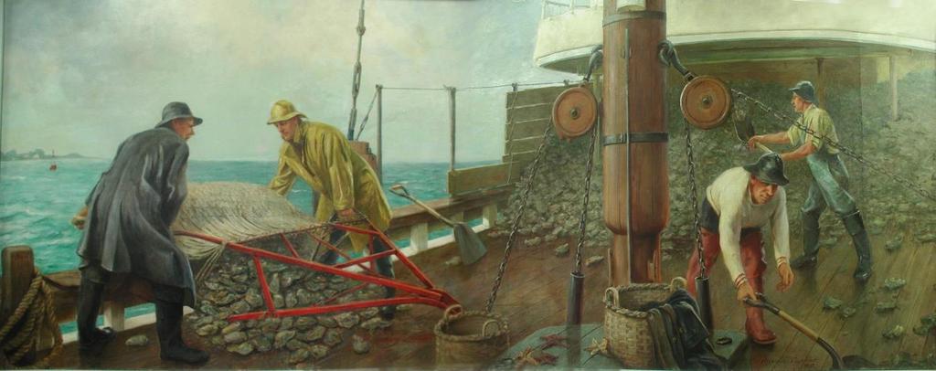 Commercial Shellfishing Connecticut s shellfishing industry began in Norwalk in the early 1800s.