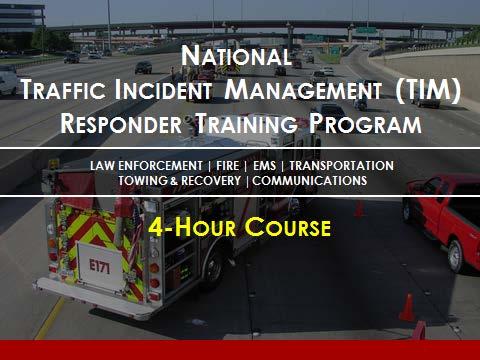 Training Objectives: Improved responder safety Improved reliability