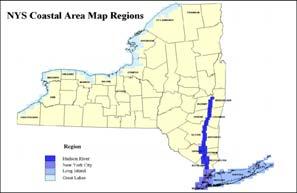 Both the DEC and the NYS Department of State s Office of Planning & Development monitor use of the coastal zone. Interstate and international rules govern the use and water quality of the Great Lakes.