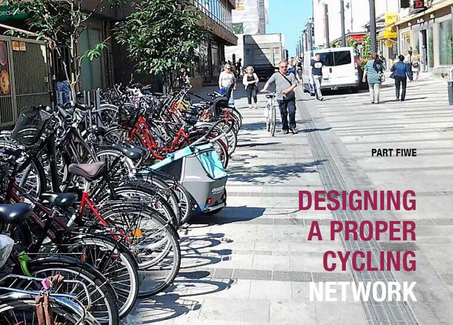 V OULU S CYCLING NETWORK: DESIGN PRINCIPLES 23 Preparing for the growth of car traffic in the beginning of my career was