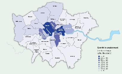 Outer London concentric zones 60% of all residents Central London 4% of all residents