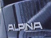 ALPINA SIGNS, DECALS, EMBLEMS all models 51 00 024 ALPINA brushed aluminum trunk emblem $ 79.