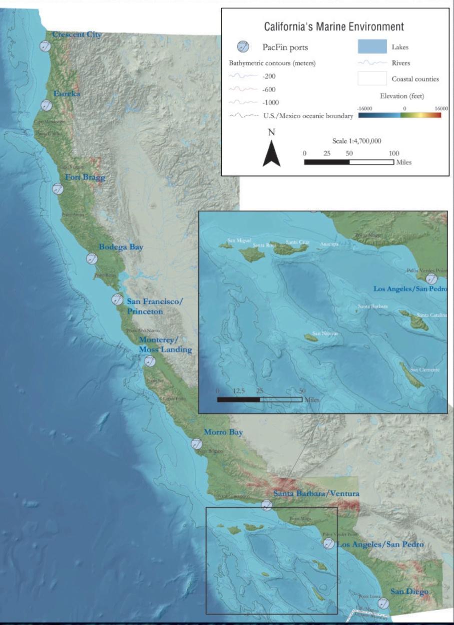 California s Marine Environment Highly