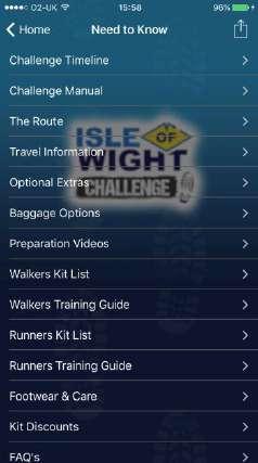 Isle of Wight Challenge App! Download the Isle of Wight Challenge App for access to challenge documents & updates.