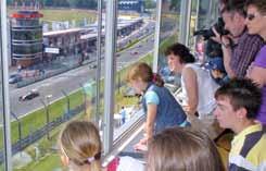 Your elevated position, coupled with the natural amphitheatre of Brands Hatch, offers one of the best views in motorsport, including a superb vantage point to watch explosive getaways at the start of