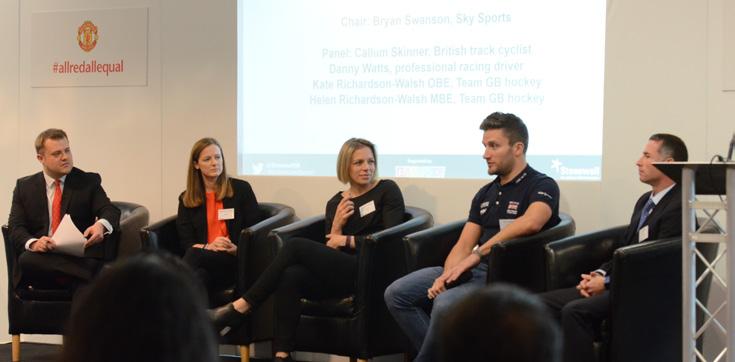 EQUALITY ACHIEVEMENTS 2016-2019 26 Rainbow Laces Summit Over 150 leaders in sport attended