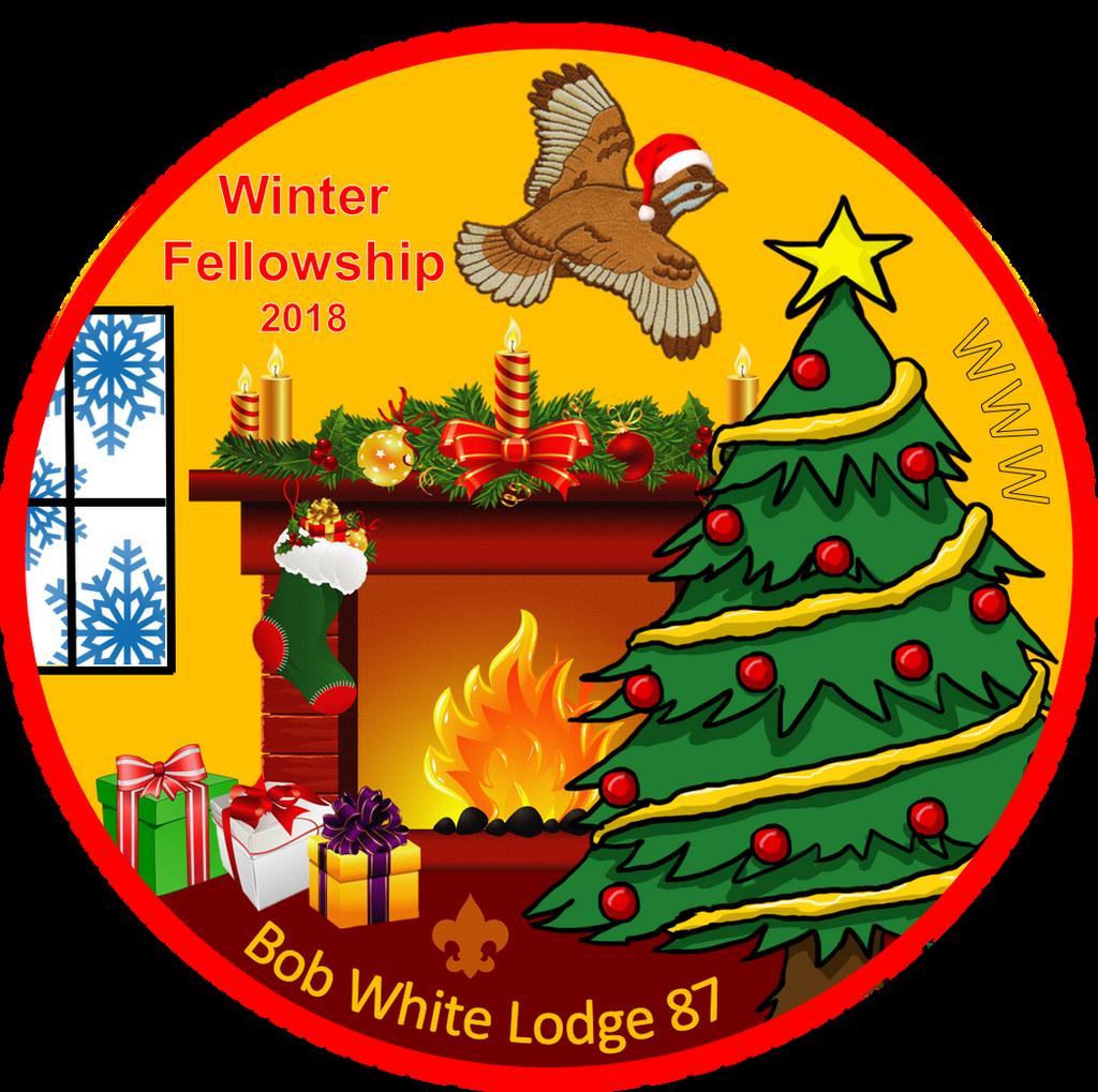 LODGE WINTER FELLOWSHIP 2018 The 2018 Bob White Lodge Winter Fellowship weekend will be help at Camp Daniel Marshall beginning on Friday, December 7 and closing on Sunday, December 9.