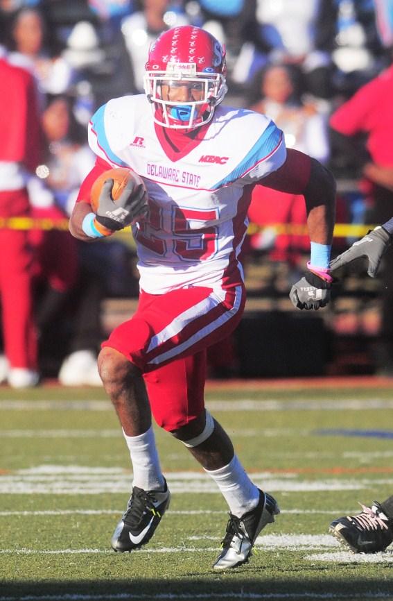 WILLIAMS LEADS TALENTED STABLE OF DSU BACKS Delaware State has depth at the running back position this season. THE 2012 HORNETS WERE... Halfback Malcolm Williams (jr.