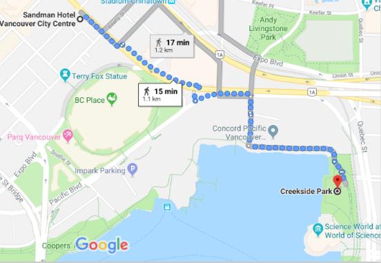 False Creek Women's Regatta (FCWR) 2019 Vancouver, BC ARRIVAL/DEPARTURE Arrive: Friday, May 24th (afternoon/evening) Depart: Saturday, May 25th, 5:00 pm (or after races complete) TRAVEL TO VANCOUVER,