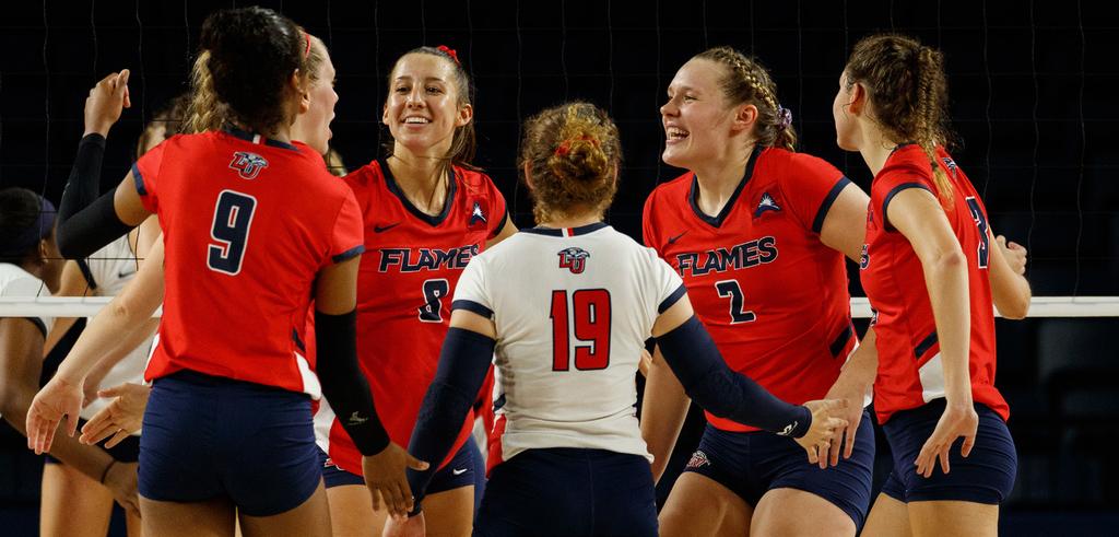 2018 Liberty Volleyball Quick Facts General Information Name of School... Liberty University City/Zip... Lynchburg, Va. 24515 Founded...1971 Enrollment...15,000 Nickname... Lady Flames School Colors.