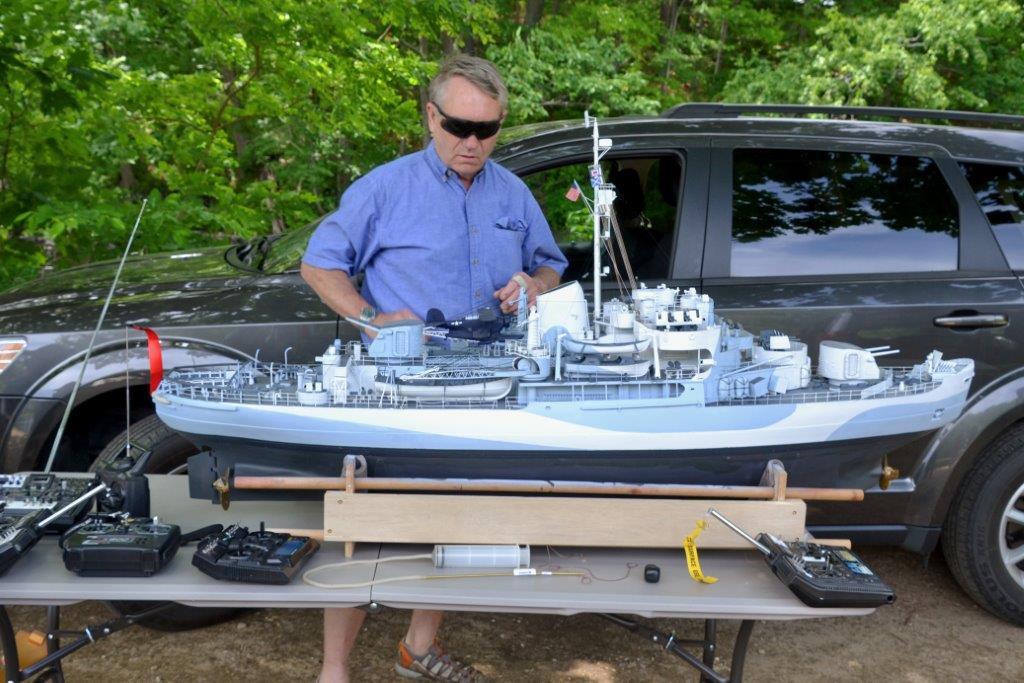 Joint Fun Float with the Maine Club The Mid Coast RC Boat Modelers (otherwise known as the DownEast Radio Control Shipmodelers) and The Marine Modelers Club of New England held a joint RC Scale Fun