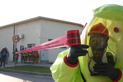 CBRN The Italian National Fire and Rescue Service is organized to cope with emergency situations due to the presence of hazardous materials, including CBRN emergencies related to the use of nuclear