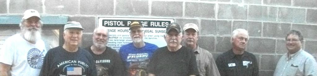 GPGC Bullseye Match 9/22/2016 We had 9 shooters participating this afternoon. It was hot and summer was still with us!