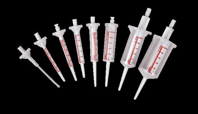 Its precise stepping mechanism ensures repeatability of dispensed doses. The MINILAB 201 dispenser offers as many as 48 dispensing steps from single syringe filling.