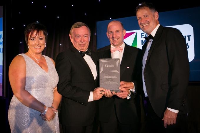 June 2016 Facilities Management Awards 2016 The third annual Facilities Management Awards took place on Tuesday, July 5th at the Ballsbridge Hotel Dublin and The Society were delighted to be patrons