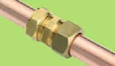 TYPE B COMPRESSION FITTINGS Type B, or manipulative fittings are used with soft (R220) copper tube and require the installer to flare the tube end before the joint is assembled.