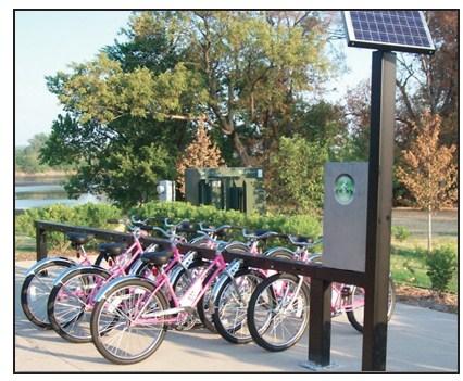 N. America: Historical Overview North America s first IT-based bikesharing system, Tulsa Townies, started operating in 2007 in Tulsa, OK First solar-powered, fully automated