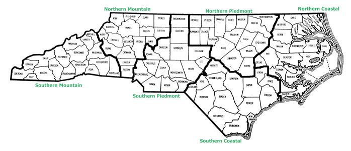 Educational Districts District Hunter Education Coordinators Southern Mountain: Darrin Ball 828-891-4093 Northern Mountains: Wes Blair 828-302-5625 Southern Piedmont: Mikey Nye 704-218-1206 Northern