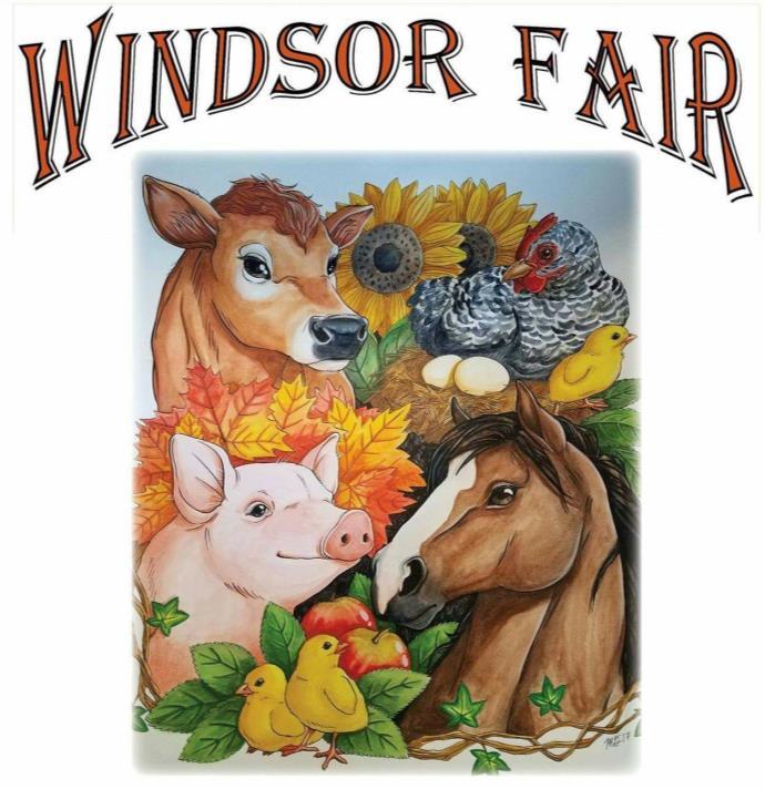 4 th Annual Windsor Fair FREE Show Event Rule Changes for 2019, please visit NEJA rule book for details on this event Friday, August 30 th, 2019 Classes Start 8:30AM 1. Leadline Equitation 2.