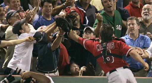 SPECTATOR INTERFERENCE No interference shall be allowed when a fielder reaches over a