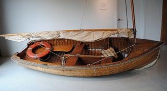 the Curator s Corner by Don Glasell The Story Behind CMM s Canvas Covered Dinghy Do you know the story of this boat at the museum?