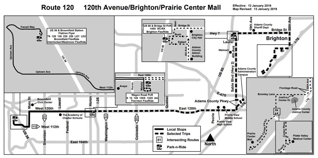 The existing transit service on 120 th Avenue, the 120 Route (see route map below), will also benefit by not being stuck in congestion on 120 th Avenue.