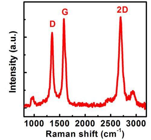 7 Figure S10 Raman spectrum of CNTs with COOH groups.