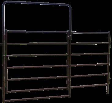 Combo Panels This is an all-around Heavy-duty panel built heavy enough to help control unruly cattle as well as a great panel for working horses.