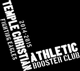 FREE T-SHIRT TABC MEMBERSHIP FORM Get involved in the Temple Athletic Booster Club. Membership is open to EVERYONE and all volunteers are welcome. Dues for the 2014-2015 school year are $30.