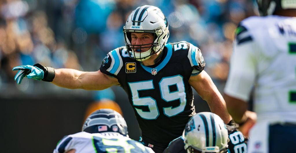 Thomas Davis // Luke Kuechly DAVIS IS PANTHERS ALL-TIME TACKLES LEADER Thomas Davis finished with 84 tackles (coaches film) in 2018, ranking third on the team.